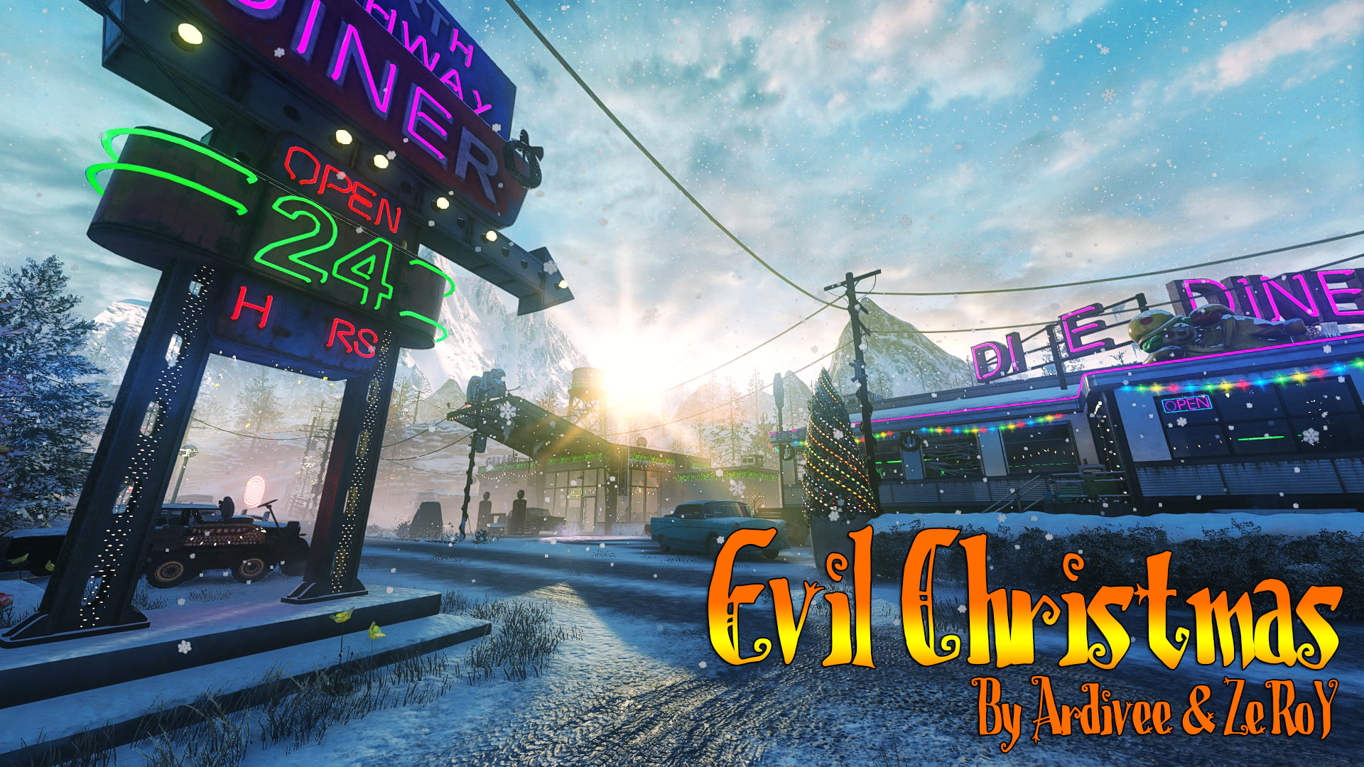 ArtStation - Call of Duty Black Ops 3 Custom Zombies Level: Evil Christmas