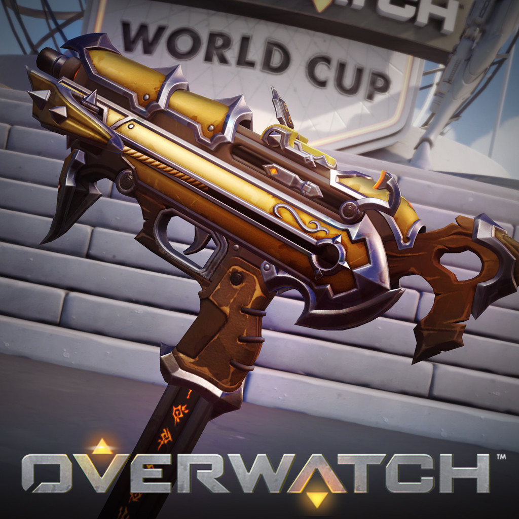 ArtStation Overwatch Demon Hunter Sombra Gun