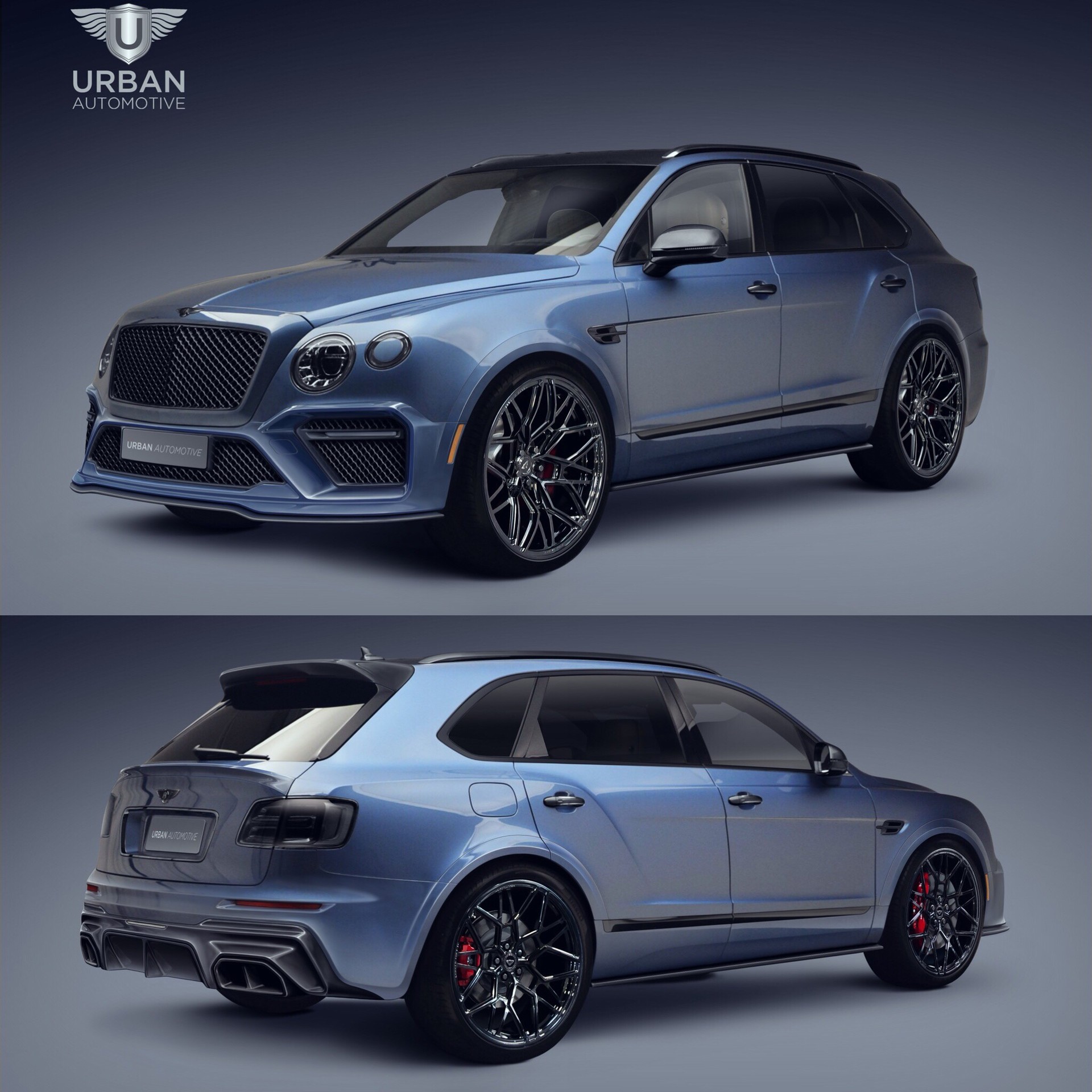 Mostafa Moazeni Design - Urbanautomotive Bentley Bentayga 2017 Full body  kit ( Designs )