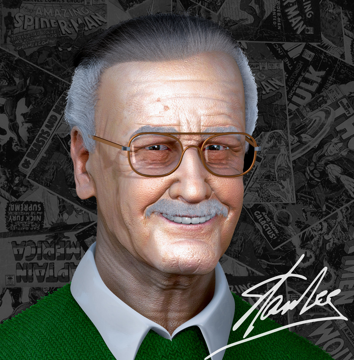 Artstation - Stan Lee