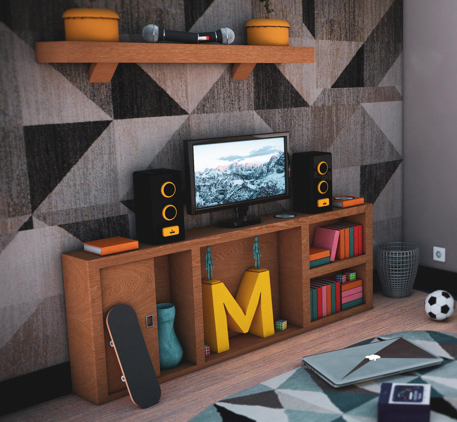 ArtStation - 3D Room "Personal Project"