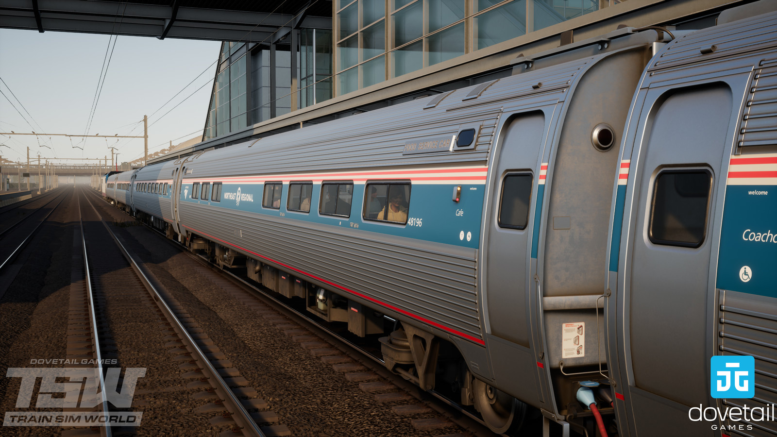 AMTRAK - AMFLEET COACHES