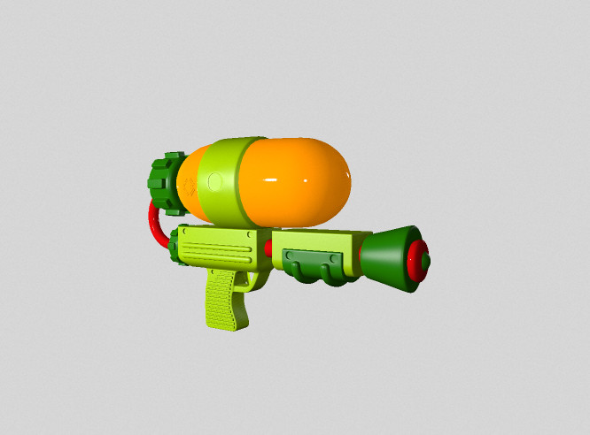 ArtStation - Splattershot Gun