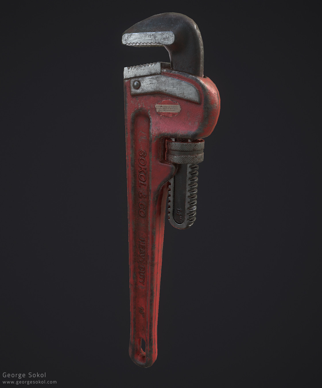 ArtStation - Pipe Wrench