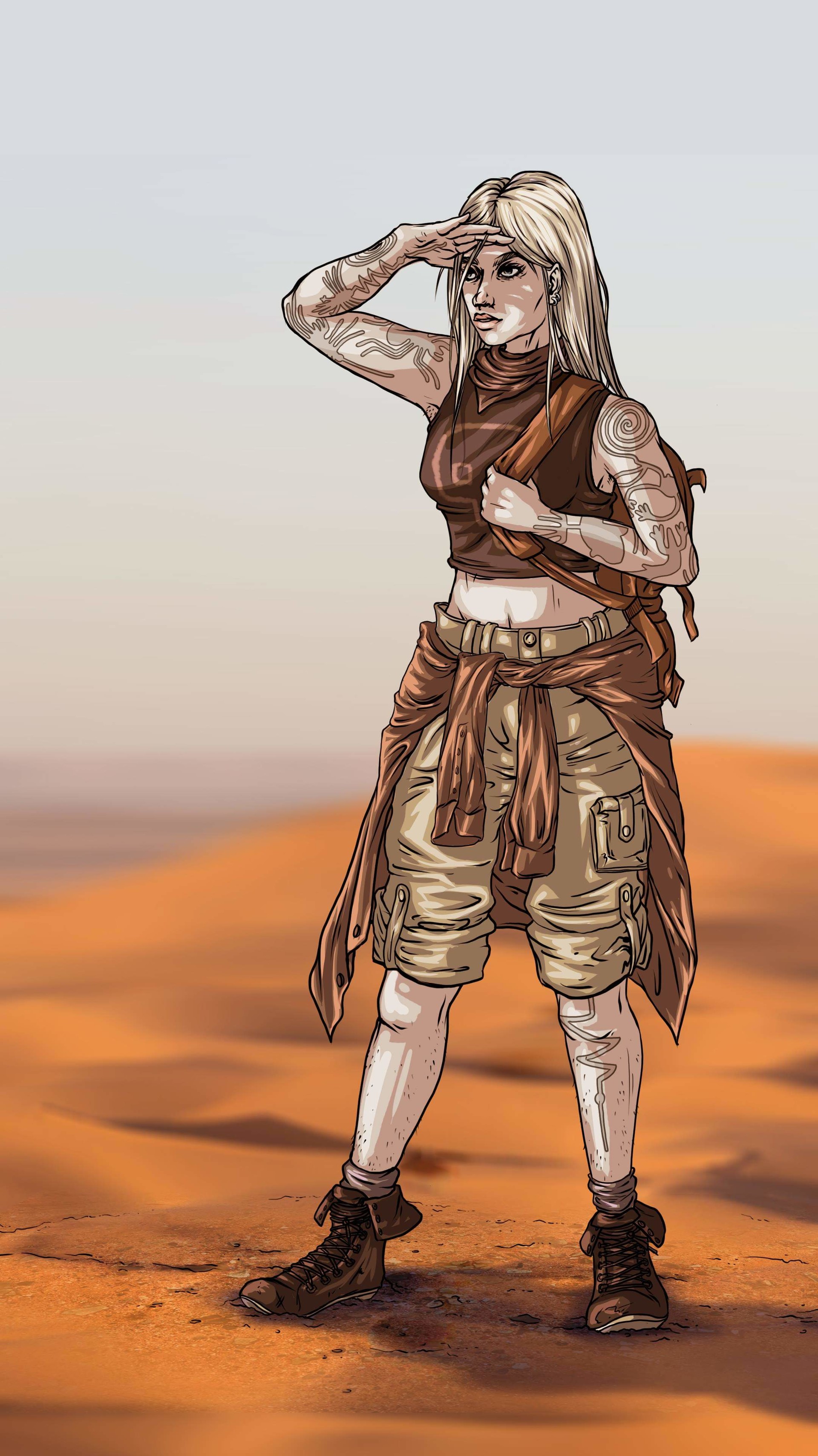 ArtStation - Desert Adventurer