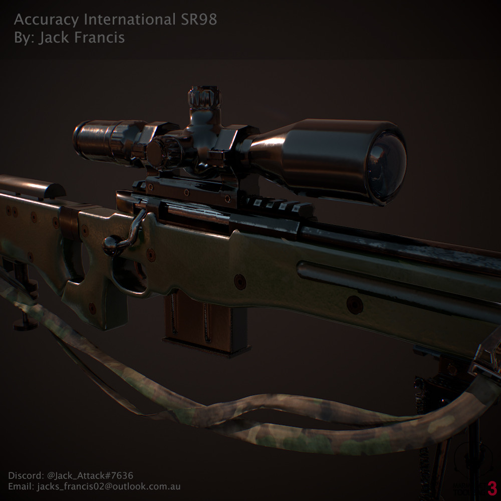ArtStation - Accuracy International SR98