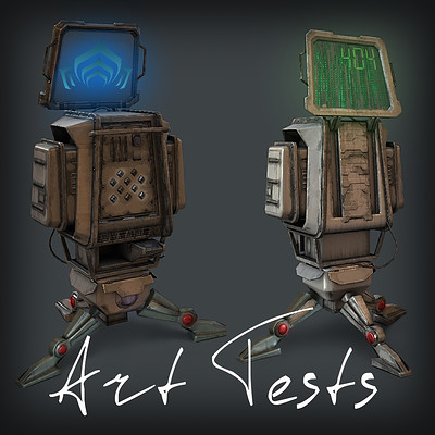 Art Tests: game assets