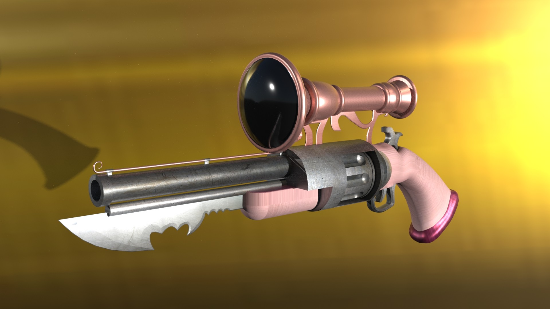 Ariadna Ramos Pink Revolver