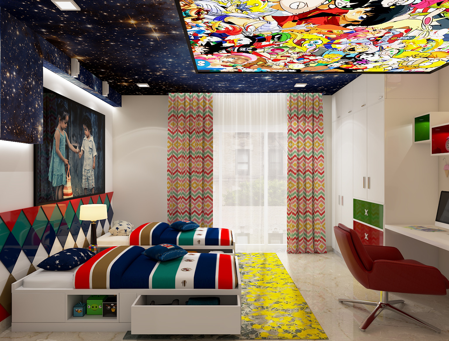 ArtStation - Kids BedRoom