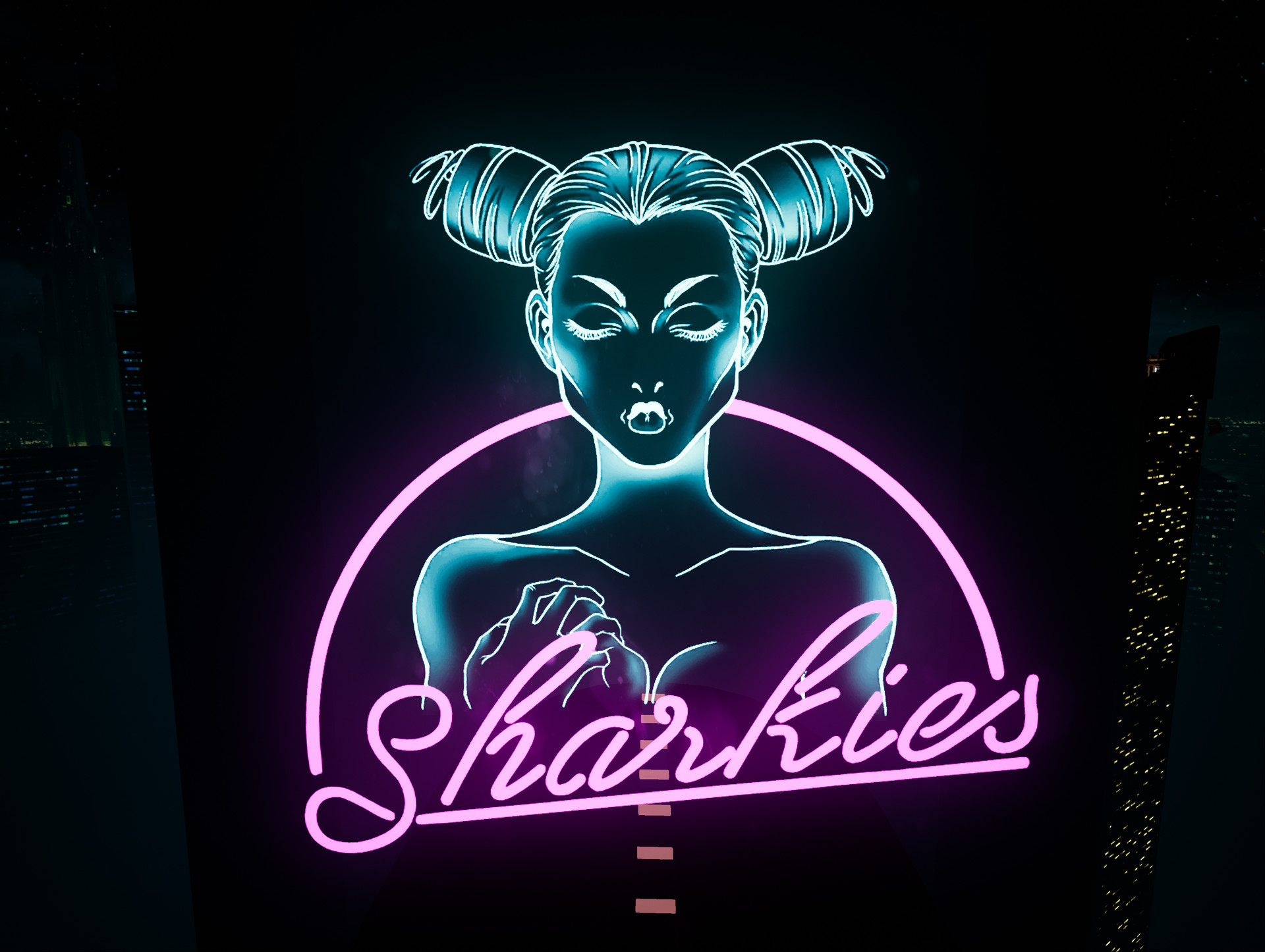 ArtStation Interactive Billboards for GoGo Bar