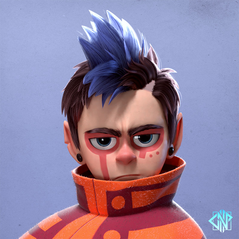 ArtStation - Cool Kid 3D Fanart