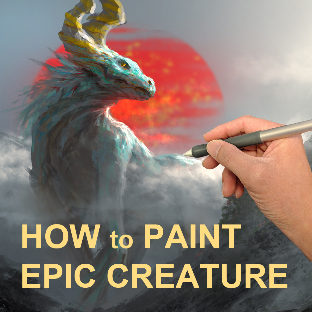 Painting Demo - Epic Creature