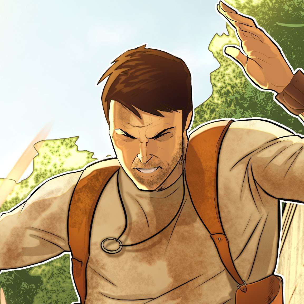 ArtStation Uncharted Drake's Fortune fanart, Leandro Raimundo