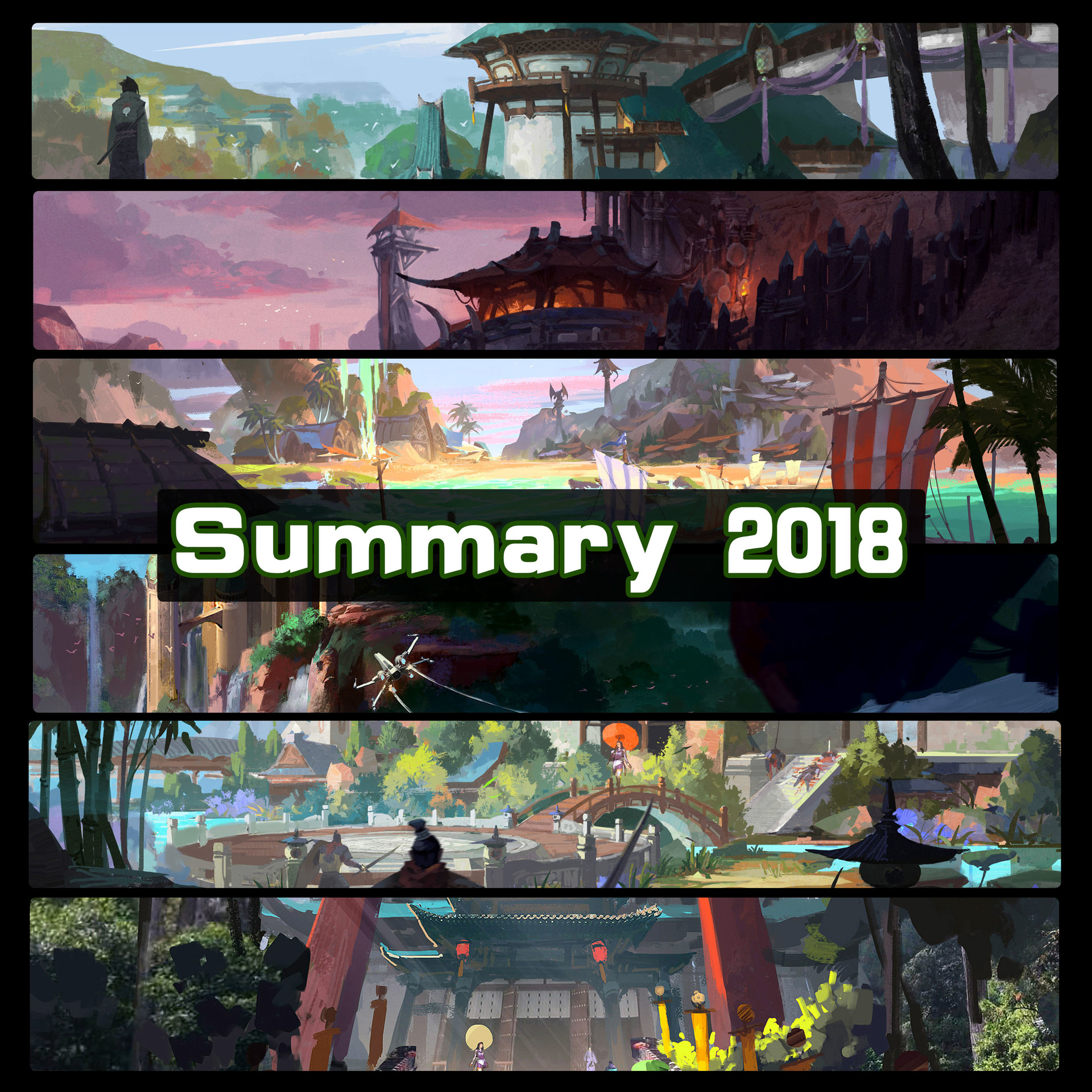 ArtStation - Summary 2018