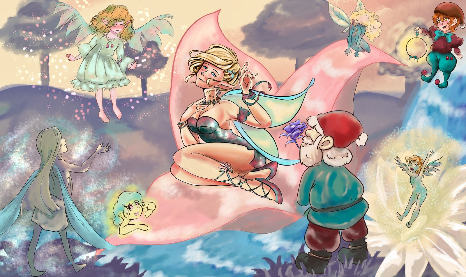 And then the Gnome tried to Woo the Fairy...