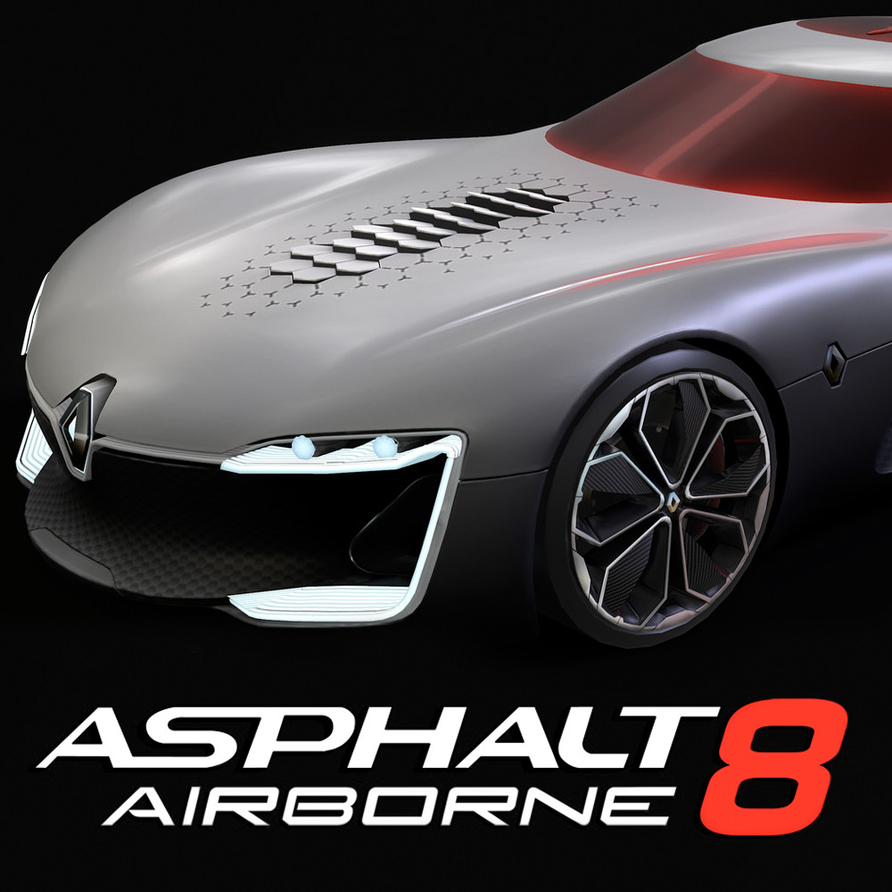 ArtStation - Asphalt 8: Renault Trezor 3D model