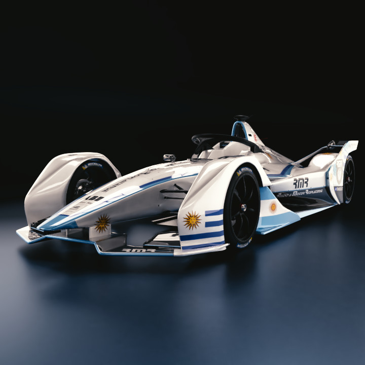 ArtStation - Formula E Gen2 RMR Livery Reshoot