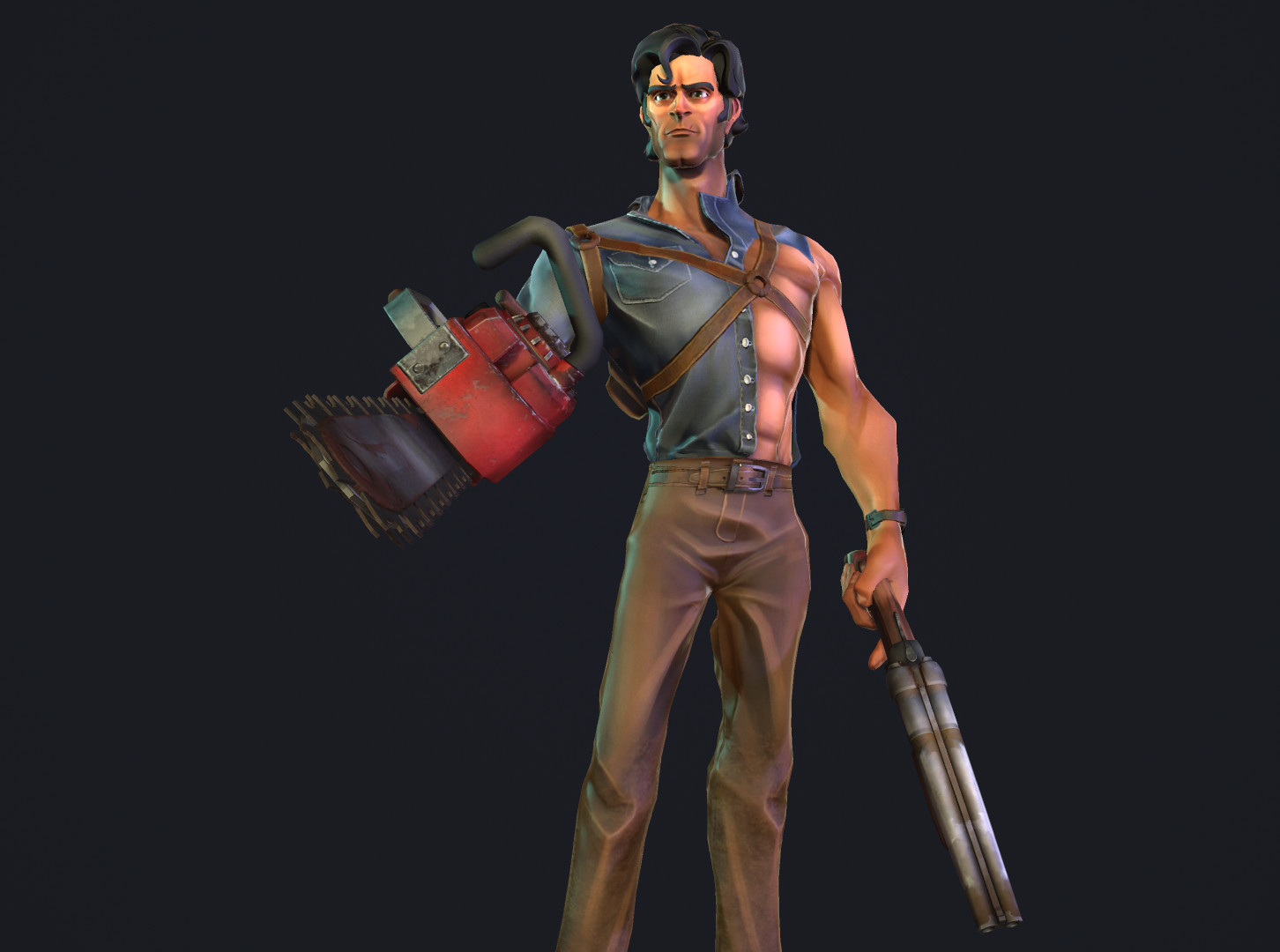 ash williams doll