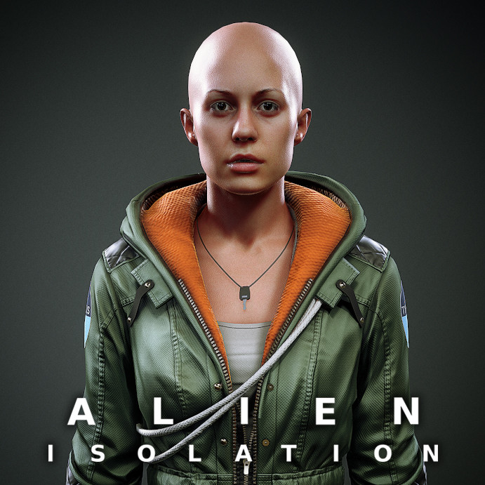 ArtStation - Alien Isolation - Amanda Ripley