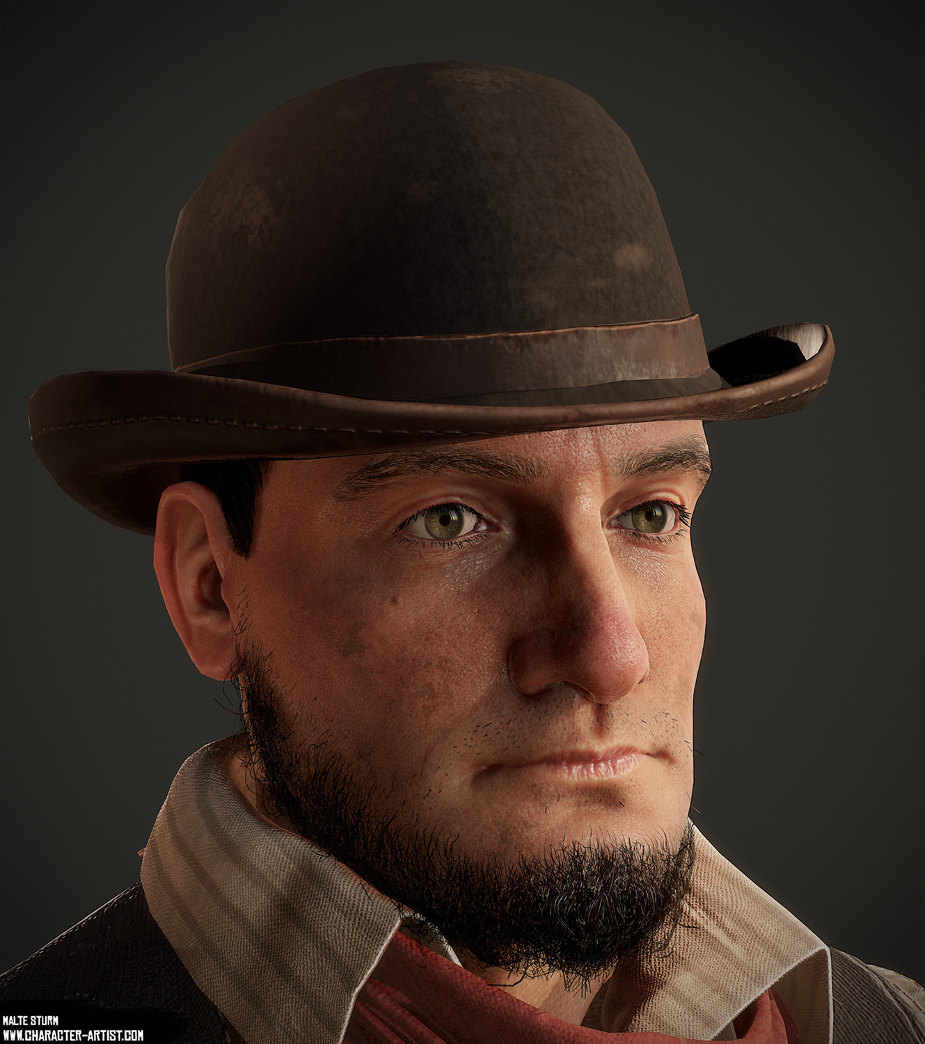 ArtStation - Wild West Selfportrait - realtime