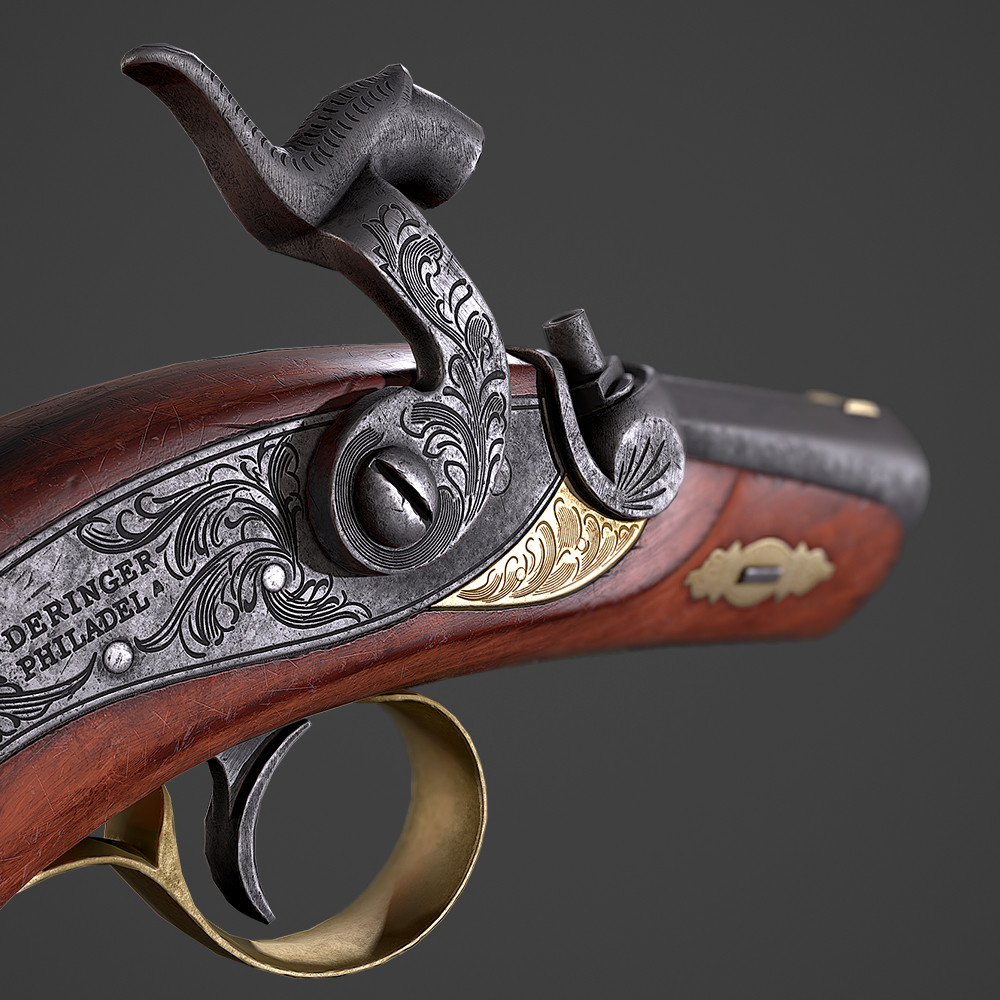 Alexandr Savciuc - Philadelphia Deringer Pistol