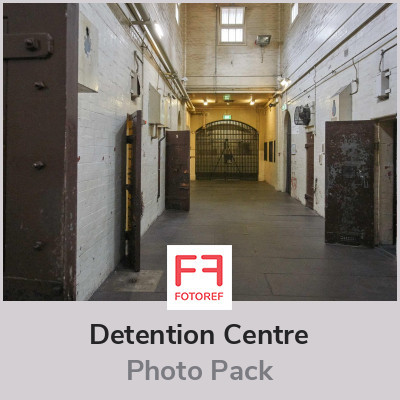 ArtStation - 86 photos of Detention Centre