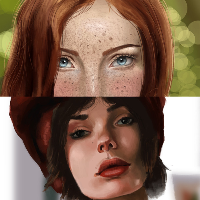 ArtStation - color girls