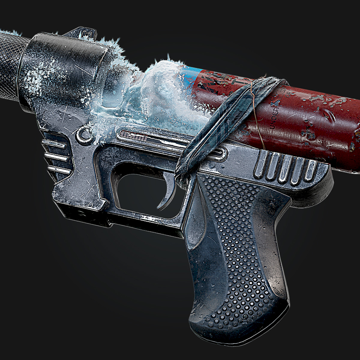 ArtStation Frost Gun