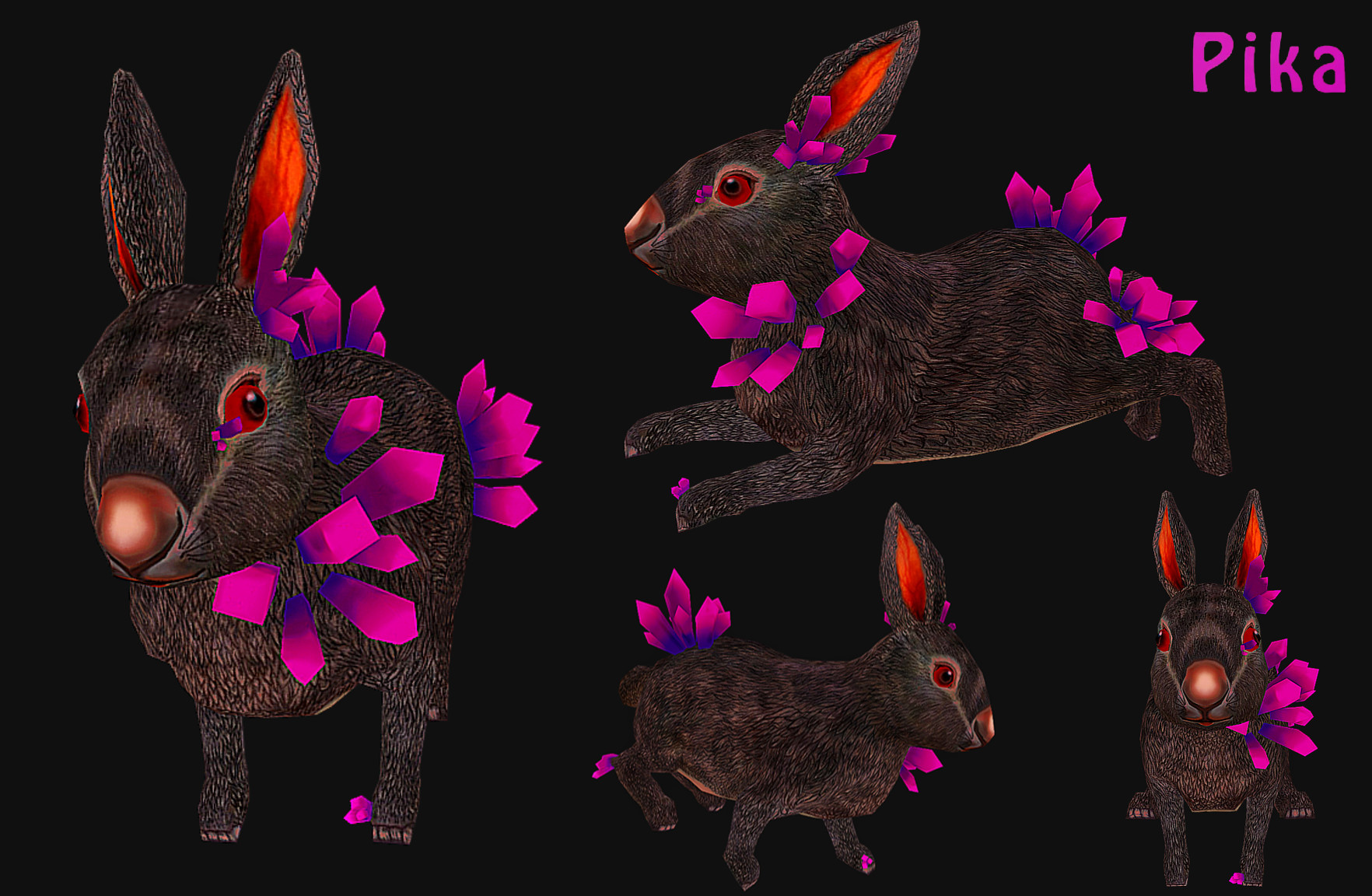 ArtStation - Pika magical rabbit