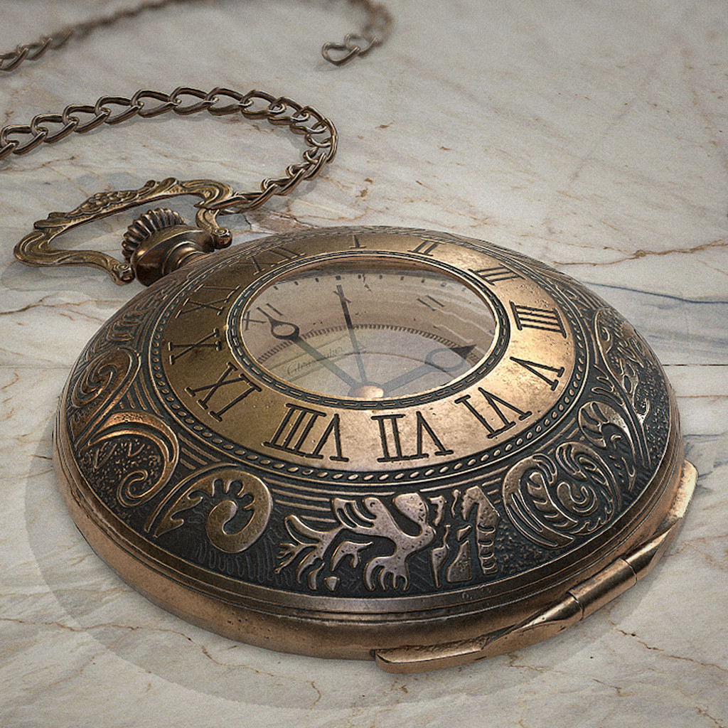 ArtStation Christopher Pocket Watch