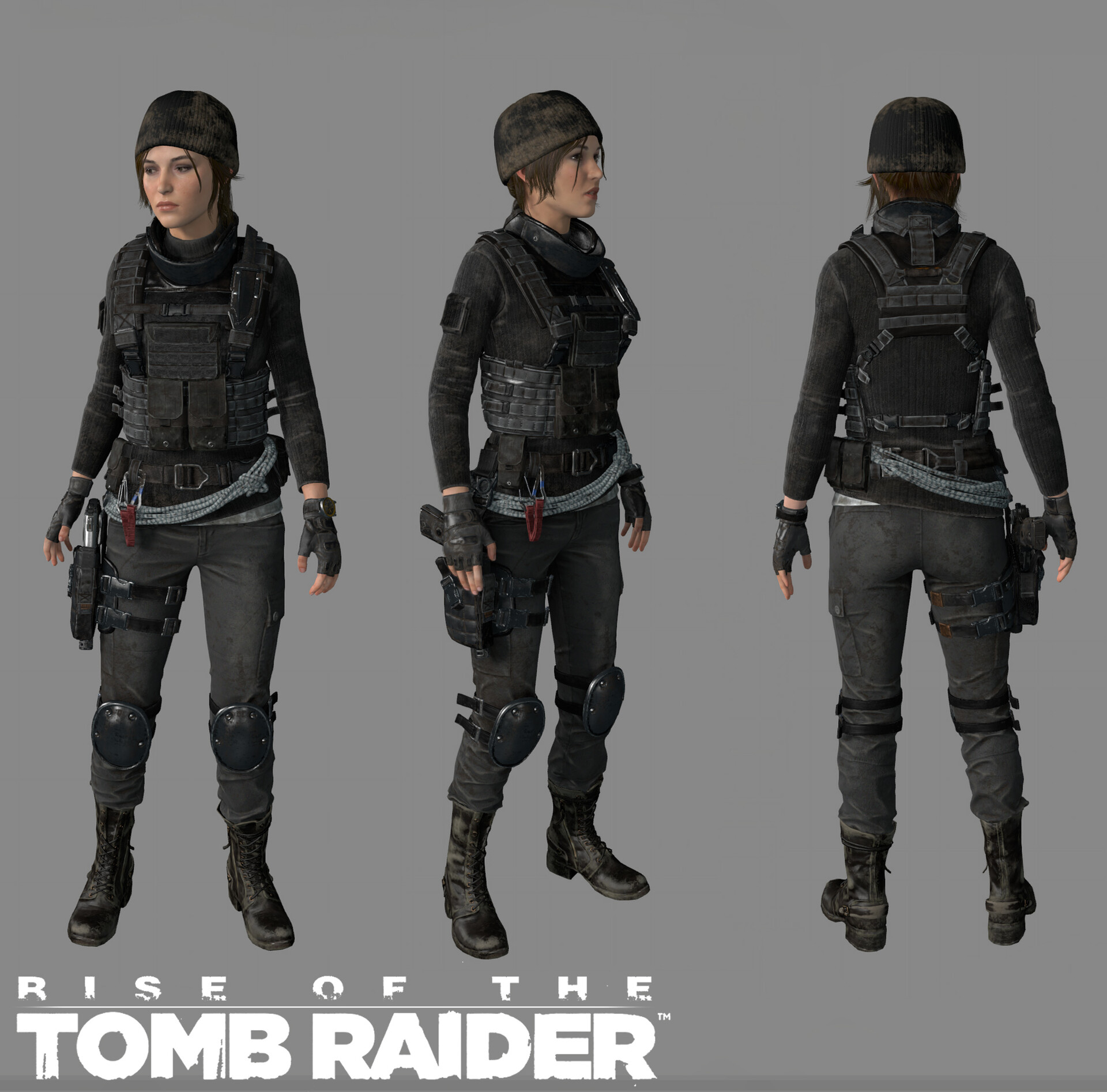 Lara's NightShade and Shadow Runner outfits by Mike Svymbersky :  r/TombRaider