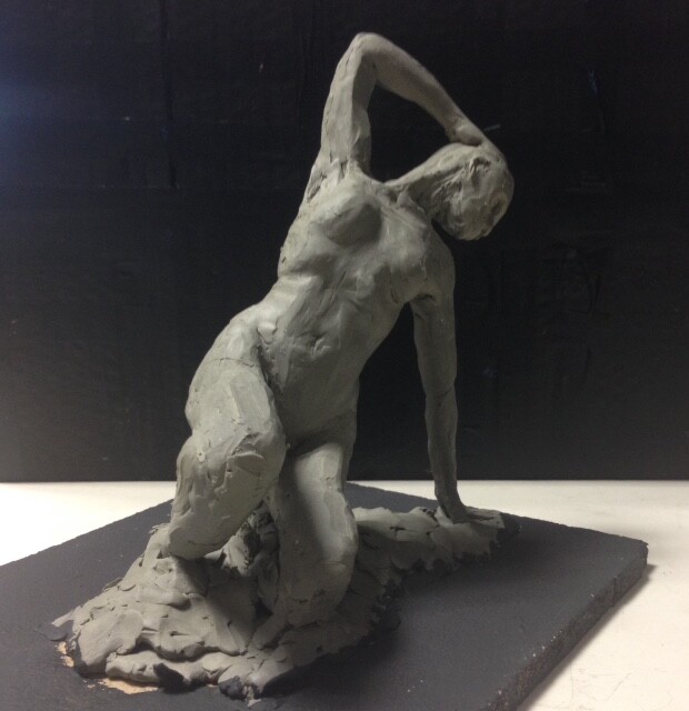 modeling clay sculpture