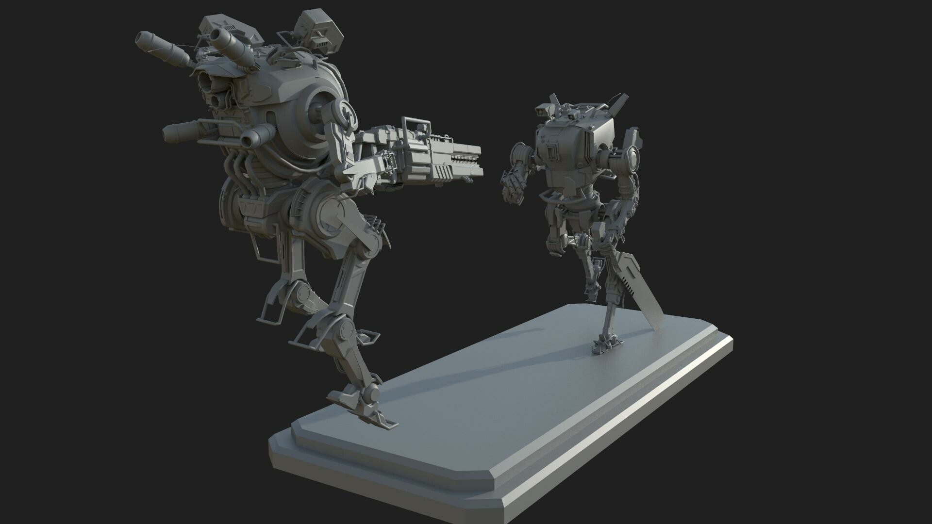 Titanfall 2 titan fan art - 3D model by conrothwell (@conrothwell) [e0beaa2]