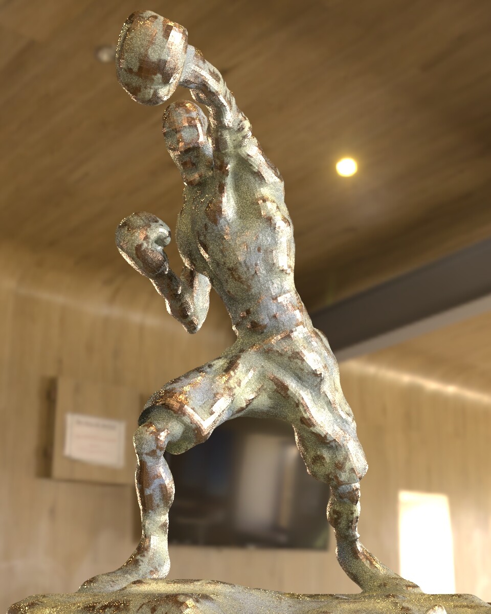 ArtStation Boxer Statue