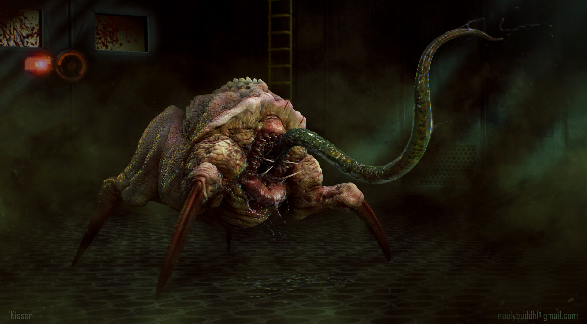 Influenced by fowl carcasses, Headcrabs (Half-Life), Facehuggers (Alien), a...