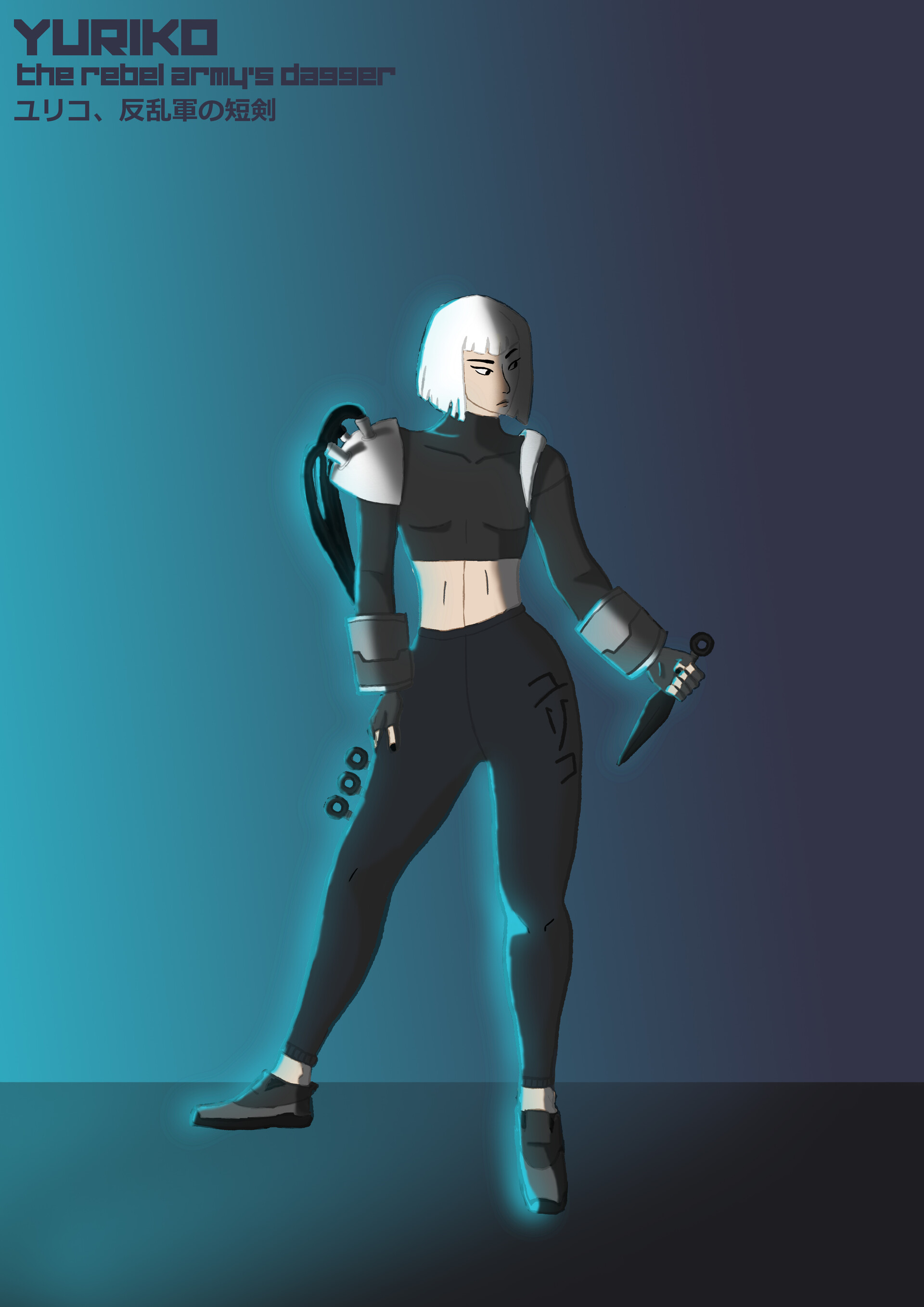 ArtStation - Yuriko, the rebel army's dagger