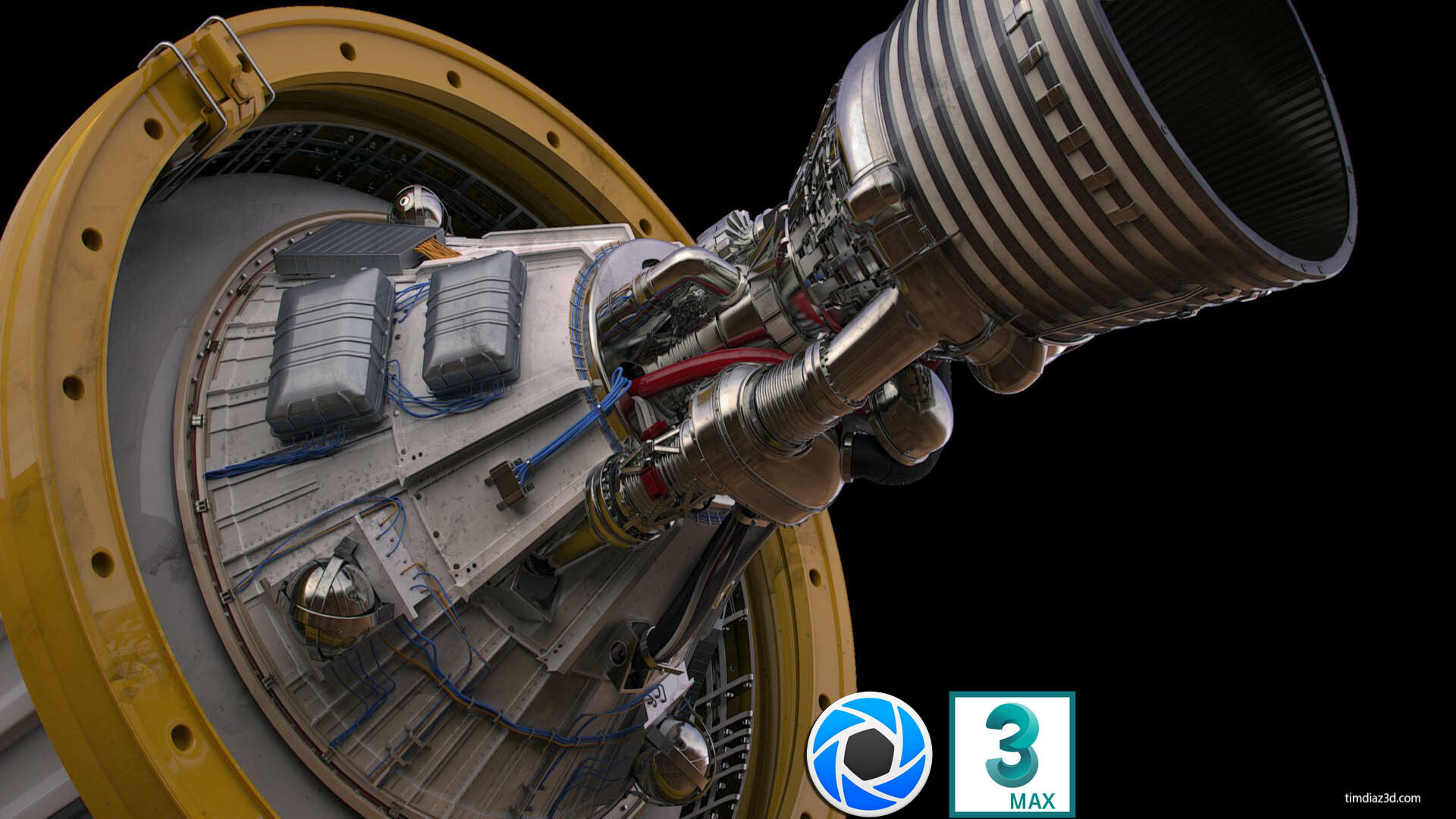 ArtStation - Rocket Thruster ArtStation - Rocket Thruster