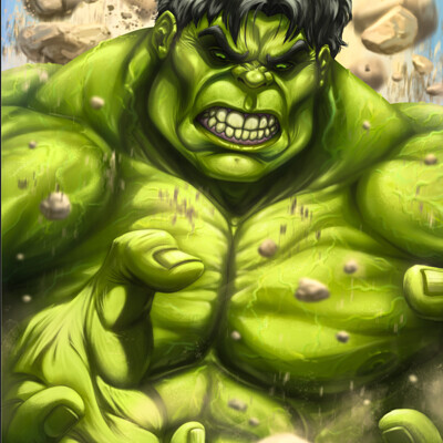 ArtStation - INCREIBLE HULK