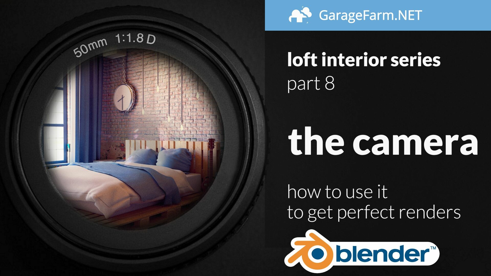 GarageFarm.NET Render Farm - Blender loft interior tutorial series ...
