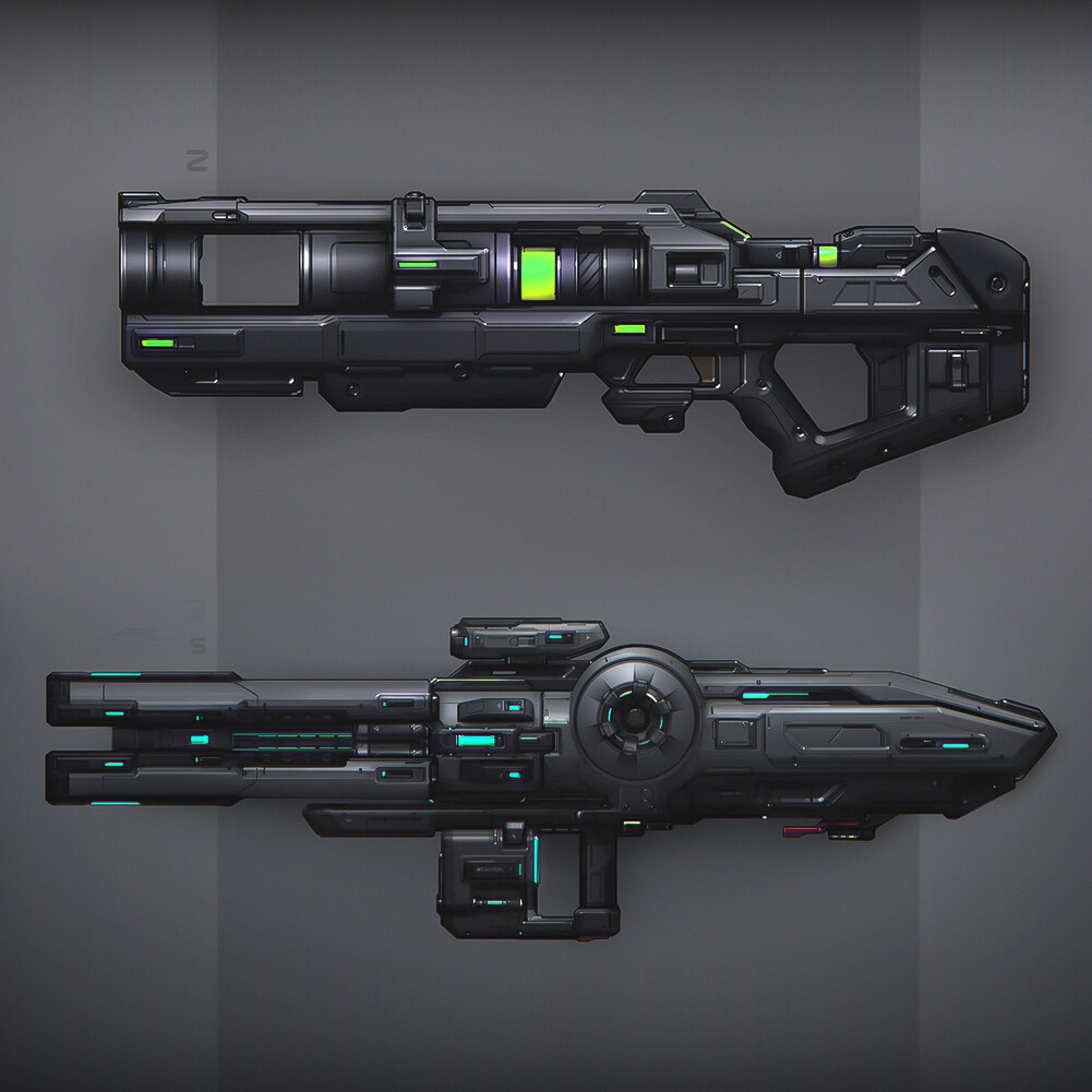 ArtStation - Weapon concepts