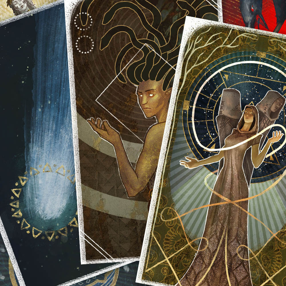 Artstation Tarot Cards For Deck Of Many Things Project Part 1 Alexandra Quinby