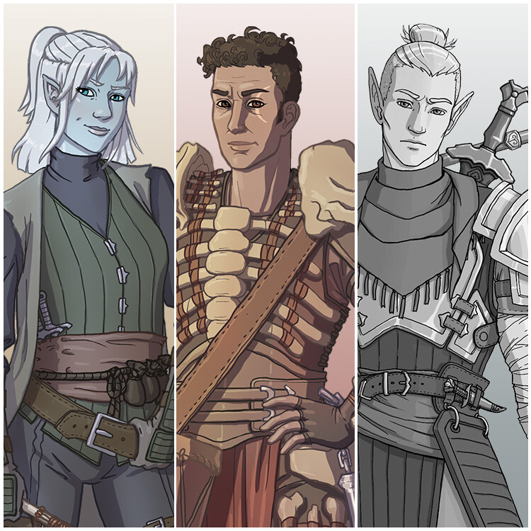 ArtStation - D&D Character Commissions