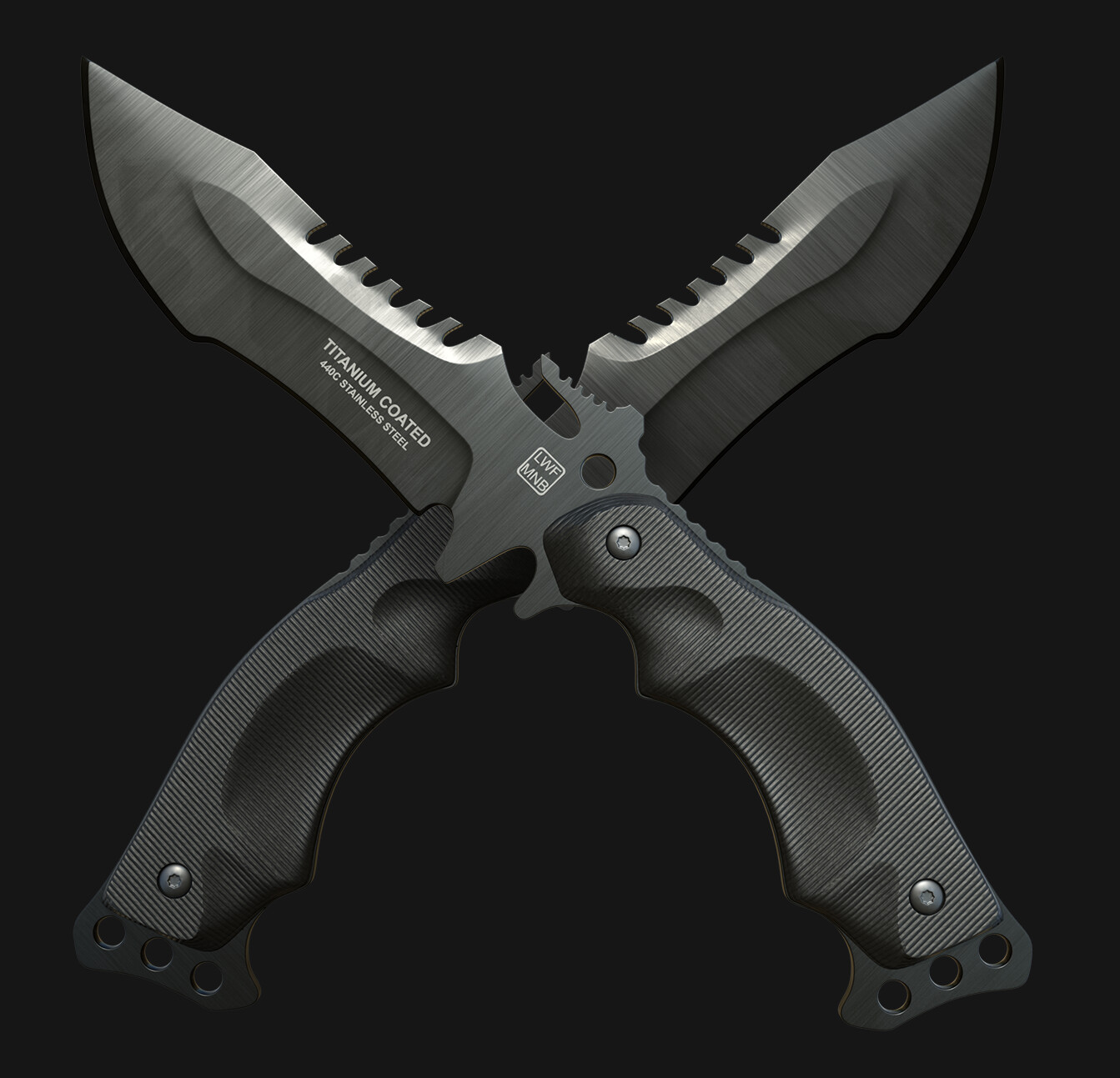 ArtStation - Black Lizard Survival Knife