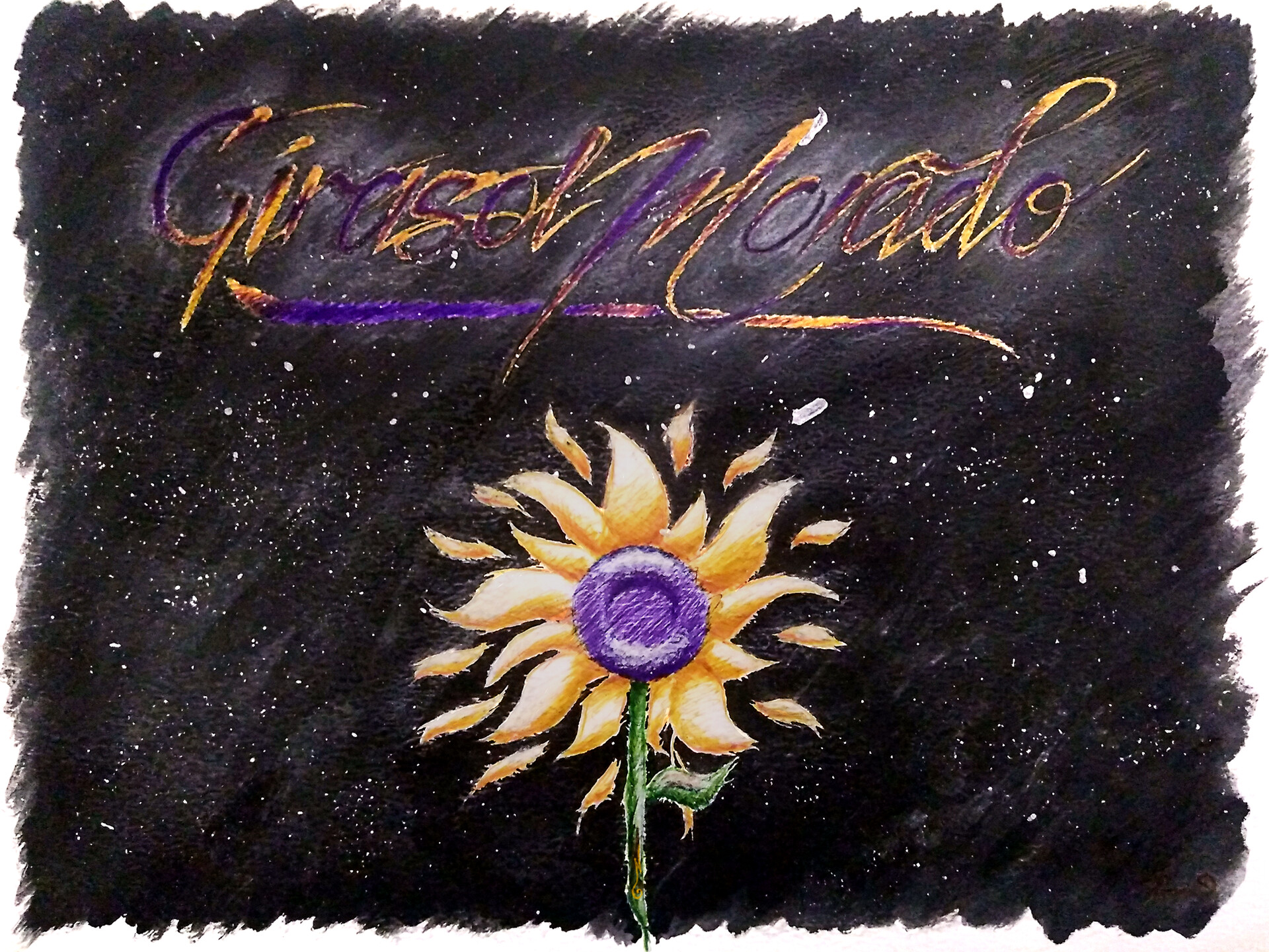 ArtStation - Girasol Morado (Purple Sunflower)