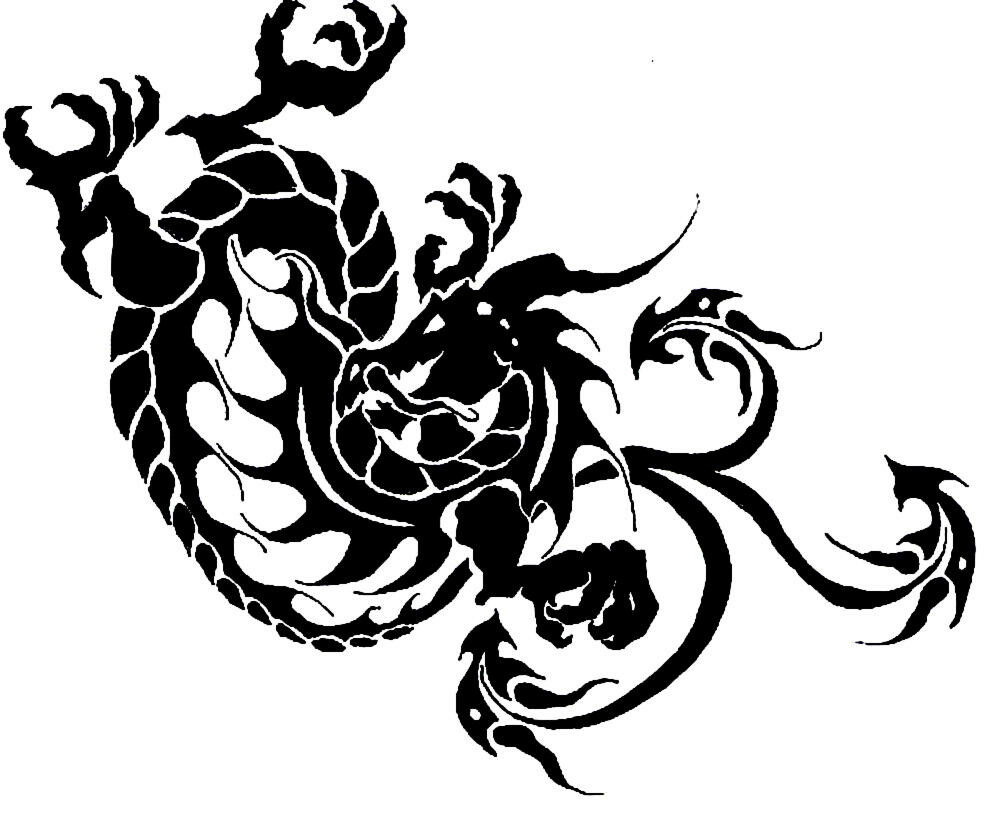 Dragon Tattoo Transparent Background Download High Resolution Digital Art  PNG Transparent Background Printable SVG Tattoo Stencil - Etsy