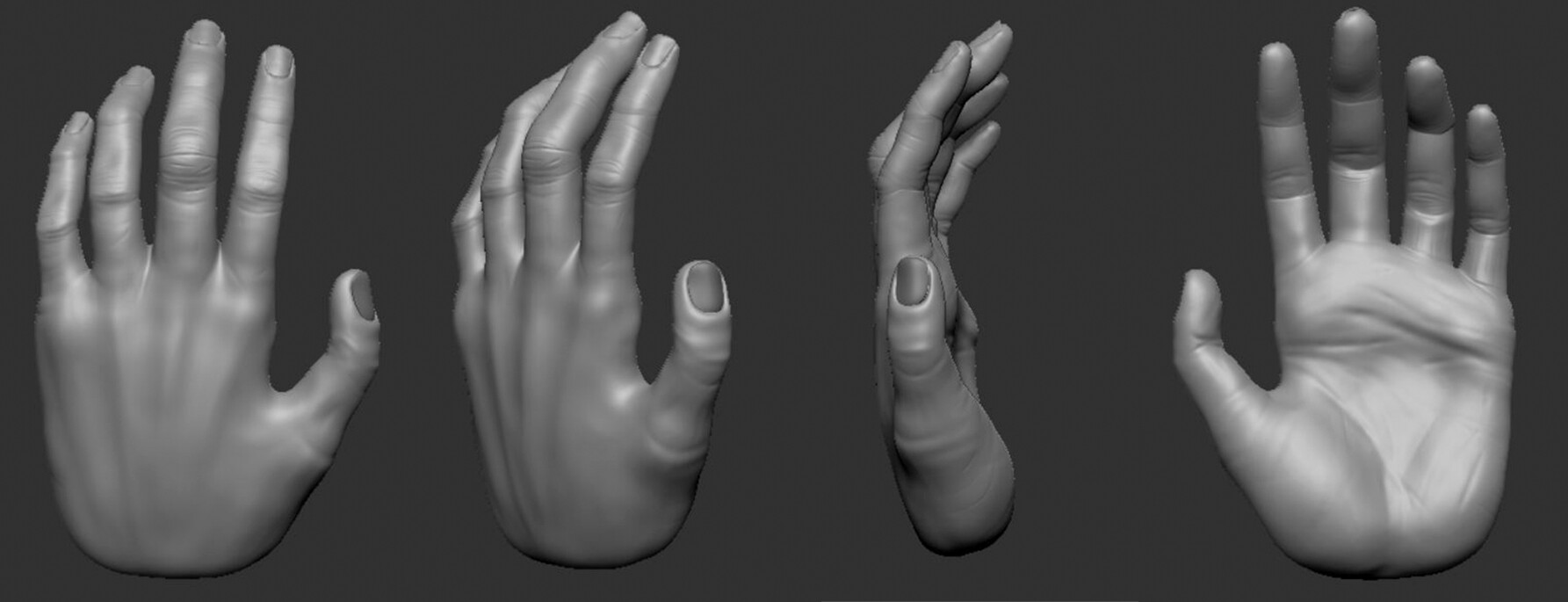 ArtStation Hand Modeling