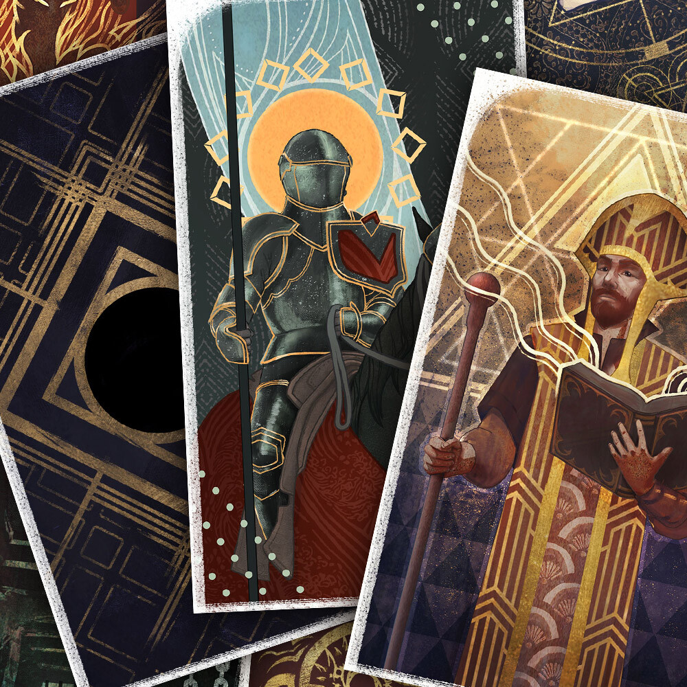 Artstation Tarot Cards For Deck Of Many Things Project Part 2 Alexandra Quinby