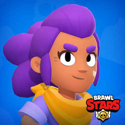 Artstation Brawl Stars Shelly Supercell Art - selly fan art brawl stars