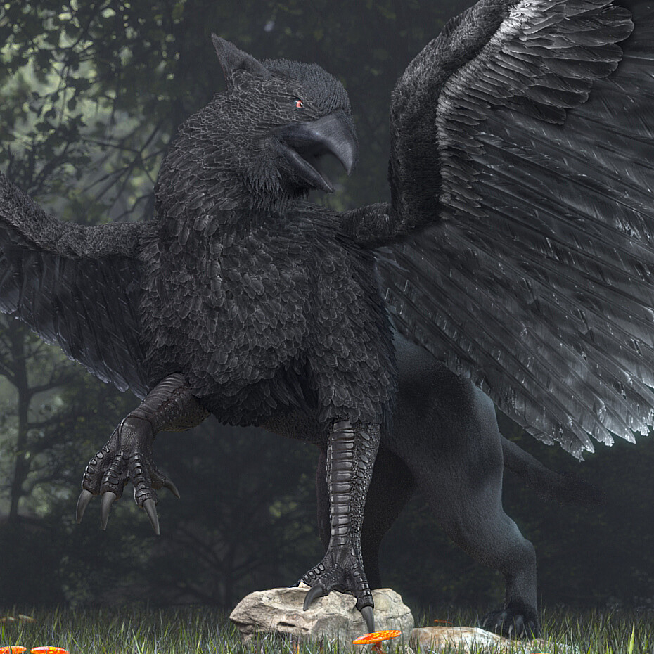 ArtStation - Black Gryphon