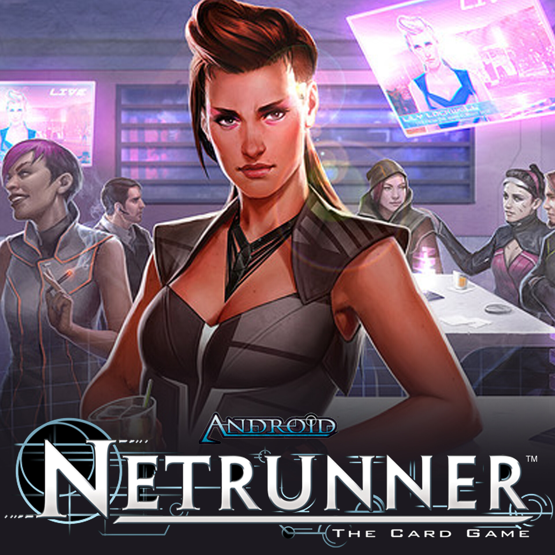 Art of Matt Zeilinger - Android: Netrunner - Lily Lockwell